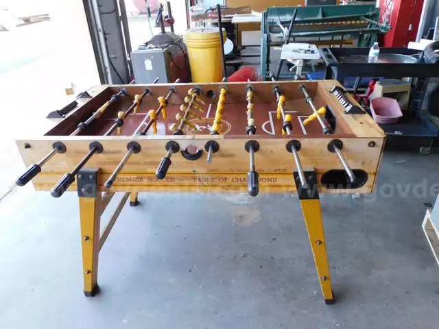foosball table