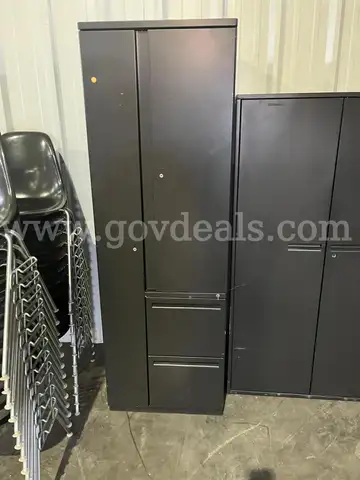 BLACK CABINET QTY-2