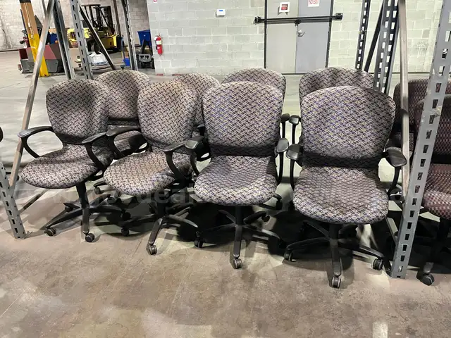 OFFICE CHAIRS   QTY-8