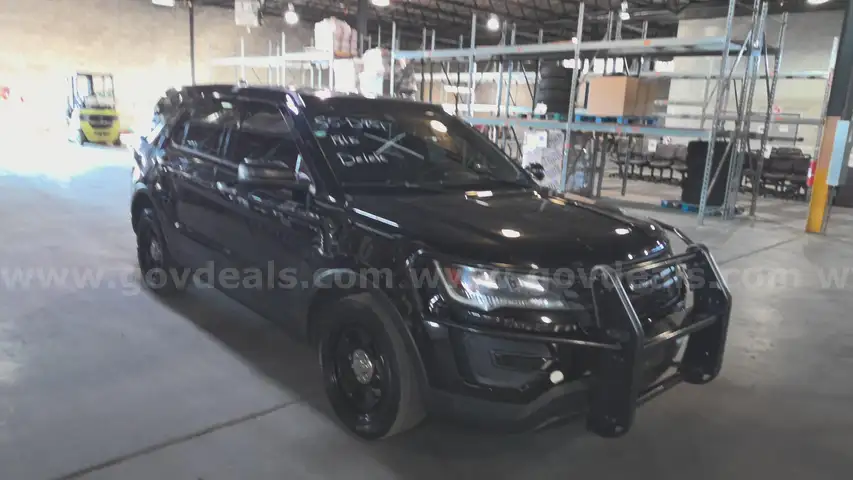 2017 FORD EXPLORER 4WD POLICE PURSUIT