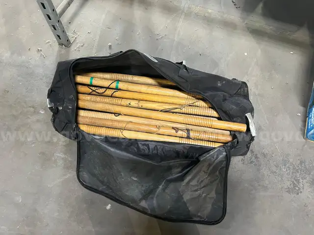 BAG OF ANTI-RIOT BATONS
