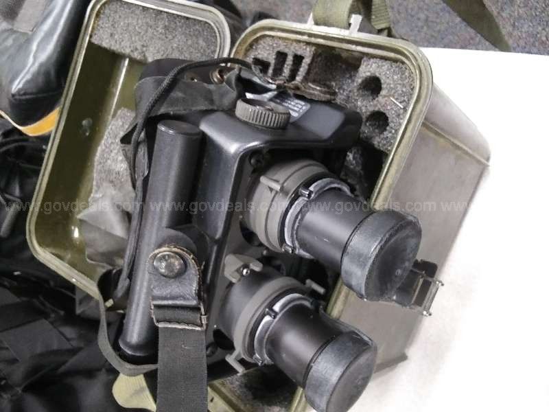 6/1987 LITTON US ARMY GOGGLE MODEL M972 M973 NVG NIGHT