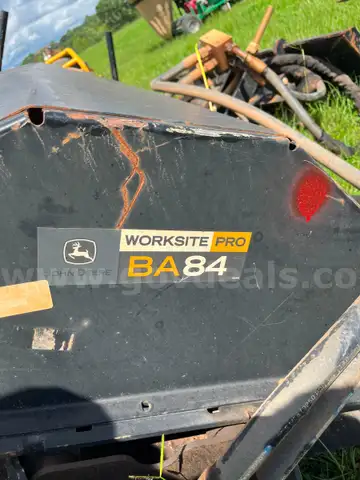 John Deere Worksite Pro BA84 Angle Broom