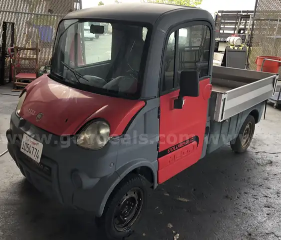 CART: ELECTRIC, UTILITY FLATBED