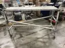 SCAFFOLDING: SINGLE LEVEL PORTABLE, ALUMINUM