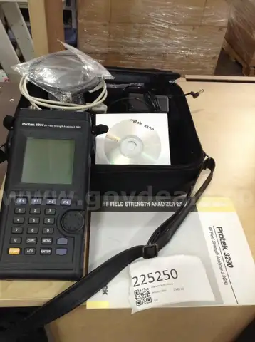 ANALYZER: RF FIELD STRENGTH, 2.9GHZ