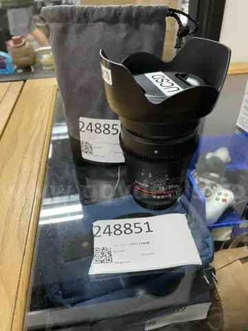 LENS: FOR SLR CAMERA 1.5/ 35MM AS UMC, FOR CANON