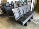 BENCH SEAT SET: 4 PERSON, FOR 2ND &#x26; 3RD ROW PASSENGER VAN