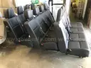 BENCH SEAT SET: 4 PERSON, FOR 2ND &#x26; 3RD ROW PASSENGER VAN