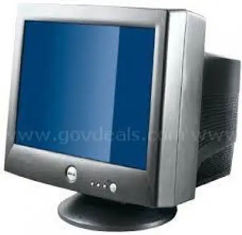 MONITOR: 19" CRT, FLAT FACE