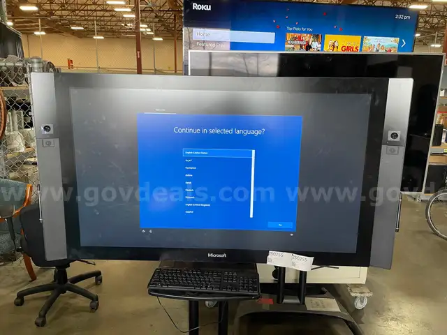 SMARTBOARD: 55" AIO i5 4TH GEN / 8GB / 128GB SSD TOUCH SCREEN HUB 1080P