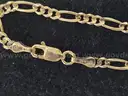 JEWELRY: 14K GOLD NECKLACE, 20"L