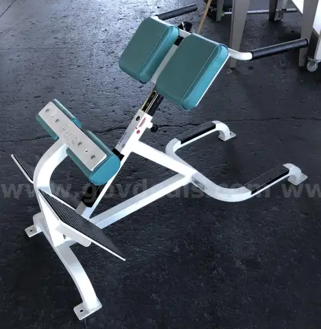 WEIGHT BENCH: ABDOMINAL, TEAL VINYL