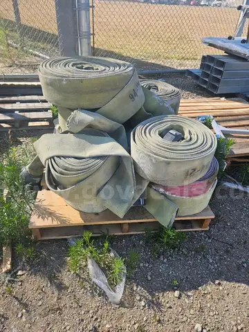 Pallet of Fire Hoses