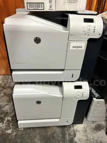 HP LaserJet 500 color M551 printers and toner
