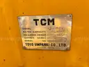Forklift  (Unit-301) 1989 TCM Model FD25Z2  Diesel Starts with a boost  See Condition