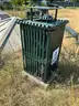 No Reserve: Lot (2) 10 Commercial Grade Bus Stop Steel Outer and Plastic Inner Litter Container