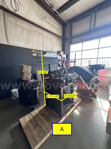 No Reserve: Hunter Engineering Bench Brake Lathe, Combination Drum / Rotor (Model: BL505-AB)