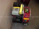 2 gas and 1 electric fans.