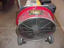 2 gas and 1 electric fans.