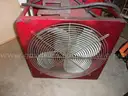 2 gas and 1 electric fans.