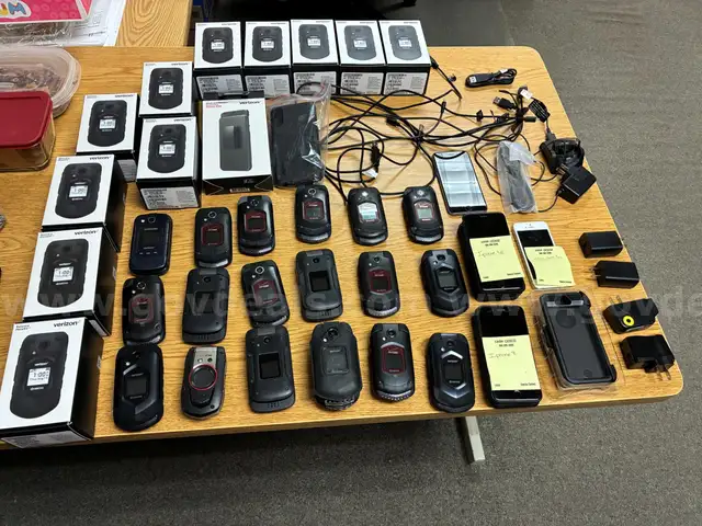Variety of cell phones
