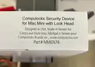 VESA Mount Adapter Kit for iMac and LED Cinema or Apple Thunderbolt Display/  Compulocks security Device
