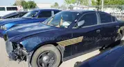 Wrecked Police Vehicles