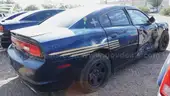 Wrecked Police Vehicles