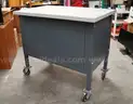 Wood &#x26; Metal Rolling Worktable