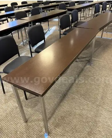 Lot of Brown Tables