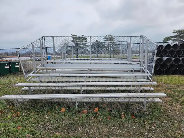Bleachers - Lot of Four Sets of Risers
