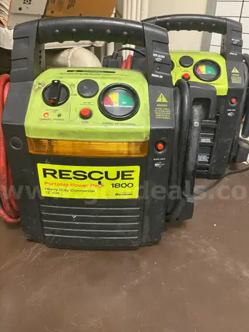 Rescue Portable Power Pack 1800 (Qty 2)