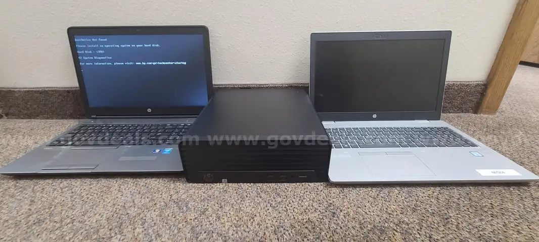 Lot of Two Laptops and One Tower