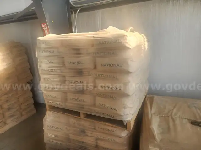 4 pallets of National brand bentonite