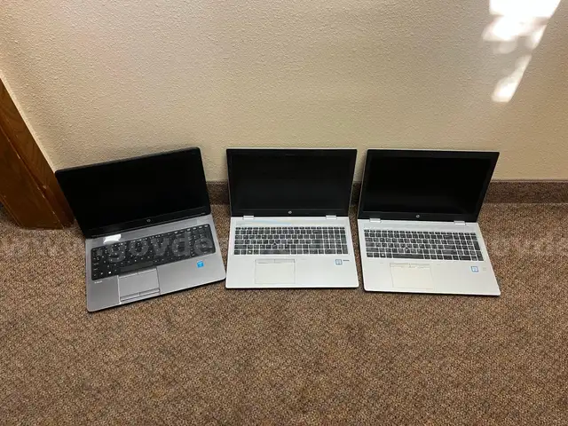 Lot of 3 Laptops