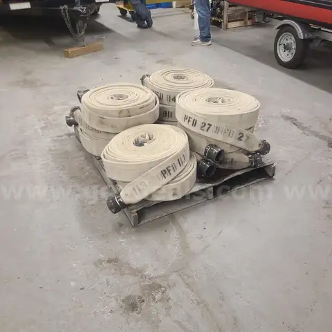 Lot - 550' 2.5" Fire Hose - Tested and Passed 2025
