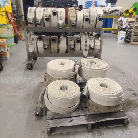 Lot - 500' 3" Fire Hose - Tested and Passed 2025