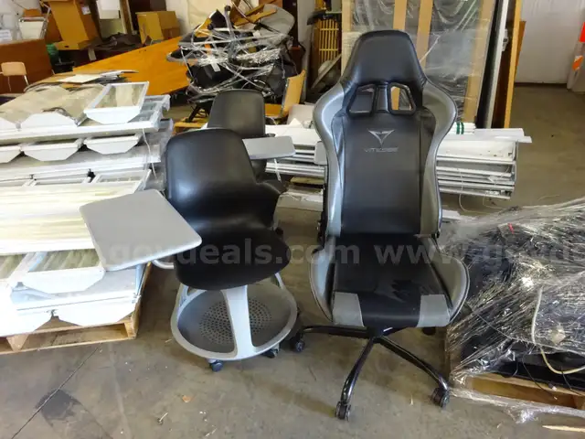 Desk, Chair