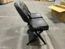 Lot of 2 Court Side Padded Folding Chairs from Carver Hawkeye Arena