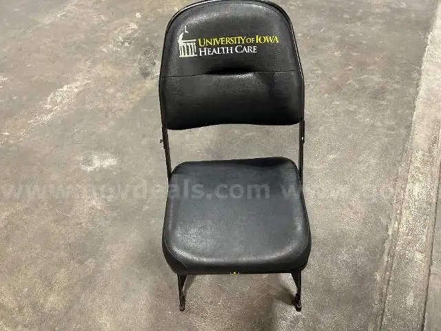 Court Side Padded Folding Chairs from Carver Hawkeye Arena