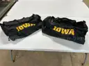 Lot of 2 Iowa Hawkeye Soccer Duffle bags (North American Bidders Only)