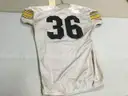 Iowa Football Practice Jersey White #36