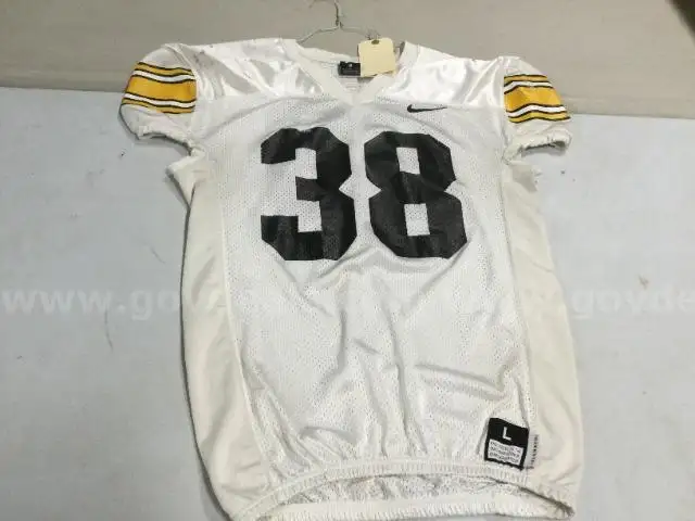 Iowa Football Practice Jersey White #38