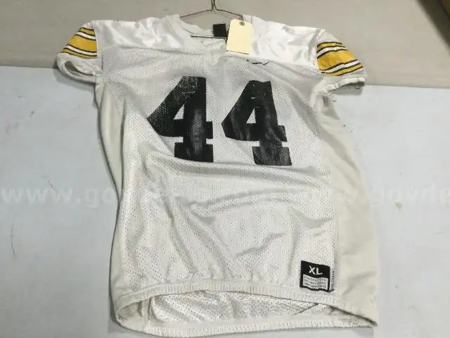 Iowa Football Practice Jersey White #44