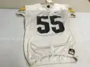 Iowa Football Practice Jersey White #55