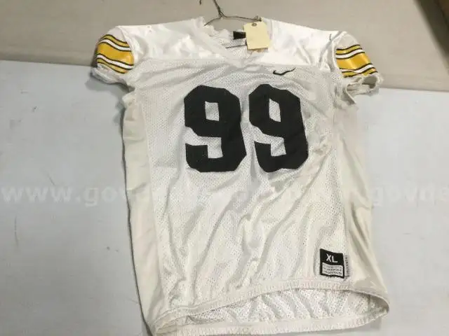 Iowa Football Practice Jersey White #99