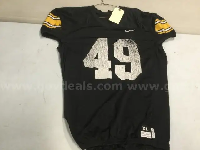 Iowa Football Practice Jersey Black #49
