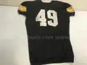 Iowa Football Practice Jersey Black #49