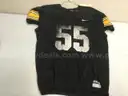 Iowa Football Practice Jersey Black #55